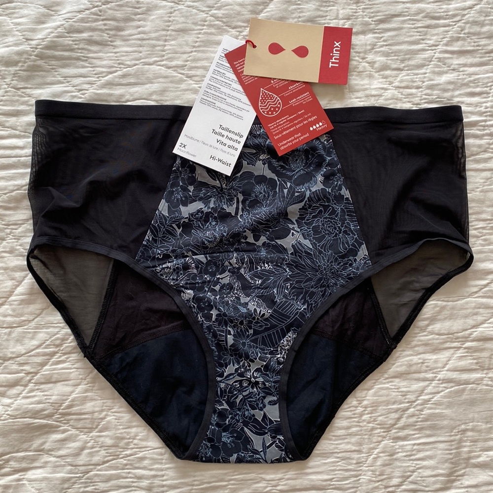 NWT Thinx Hi-Waist Underwear